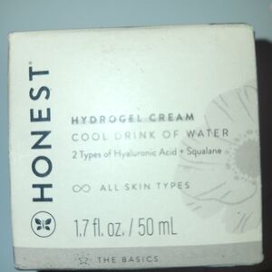 Honest  Beauty Hydrogel Cream - New In Box